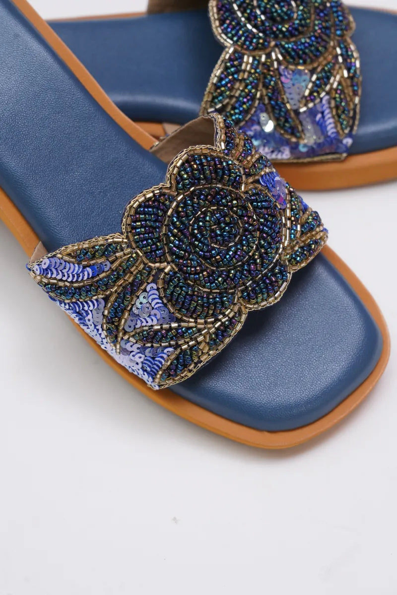 Blue Bloom Comforter TT21