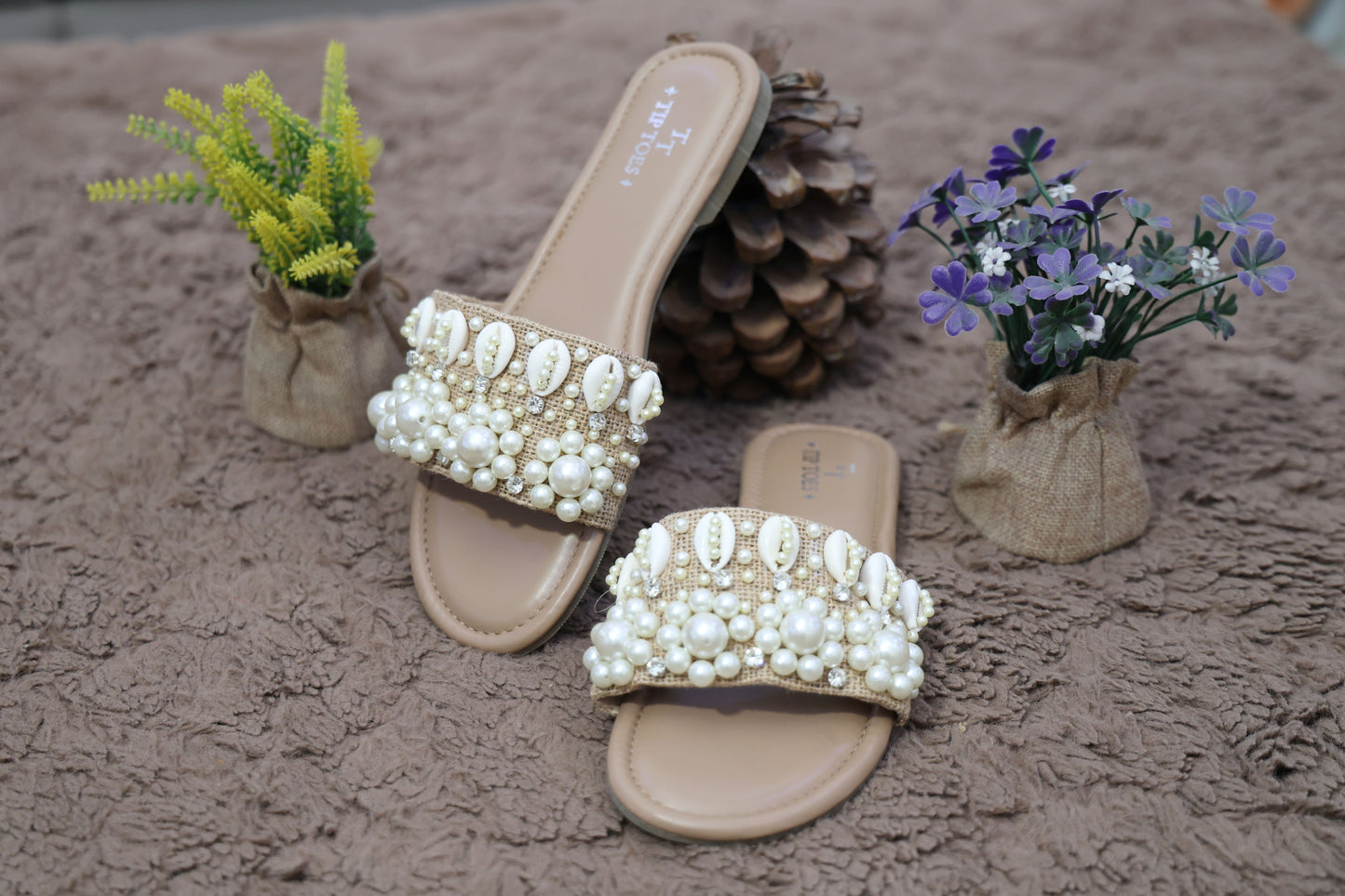 Seashell all Over Flats TT88