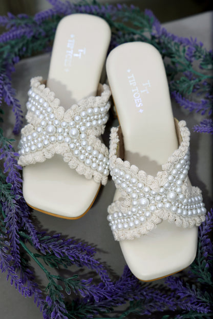 Pearl Block Heel TT93