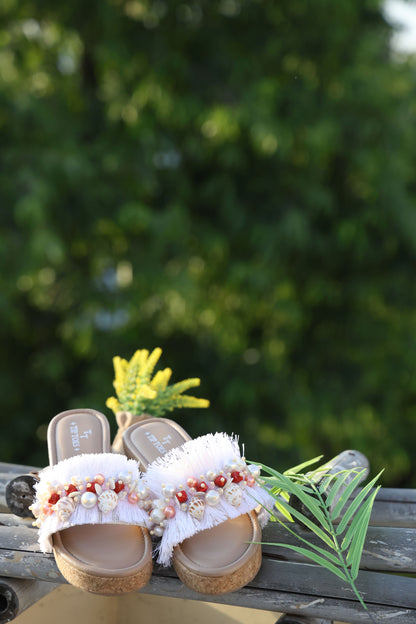 Red Pearl Wedges TT91