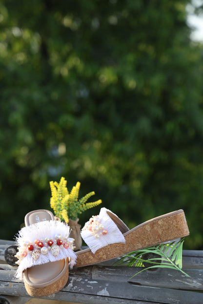 Red Pearl Wedges TT91
