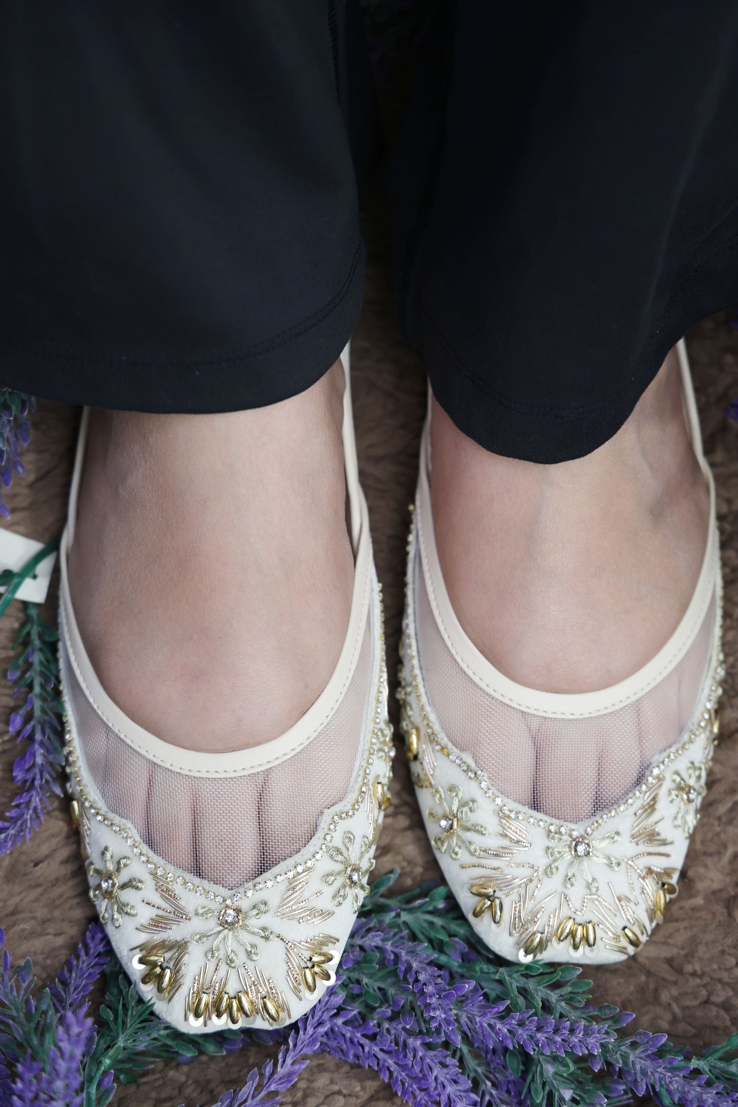 White Zarina Jutti TT115