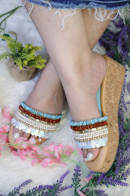 Blush & Beads Wedges TT103