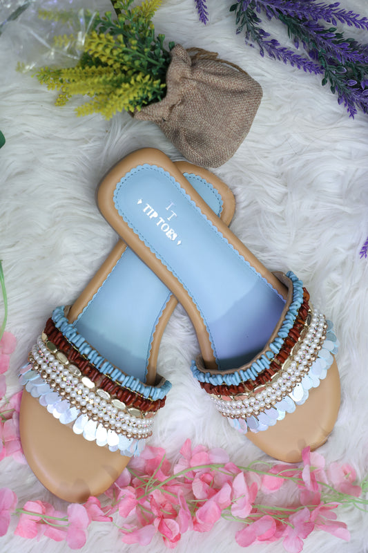 Blush & Beads Flats TT102