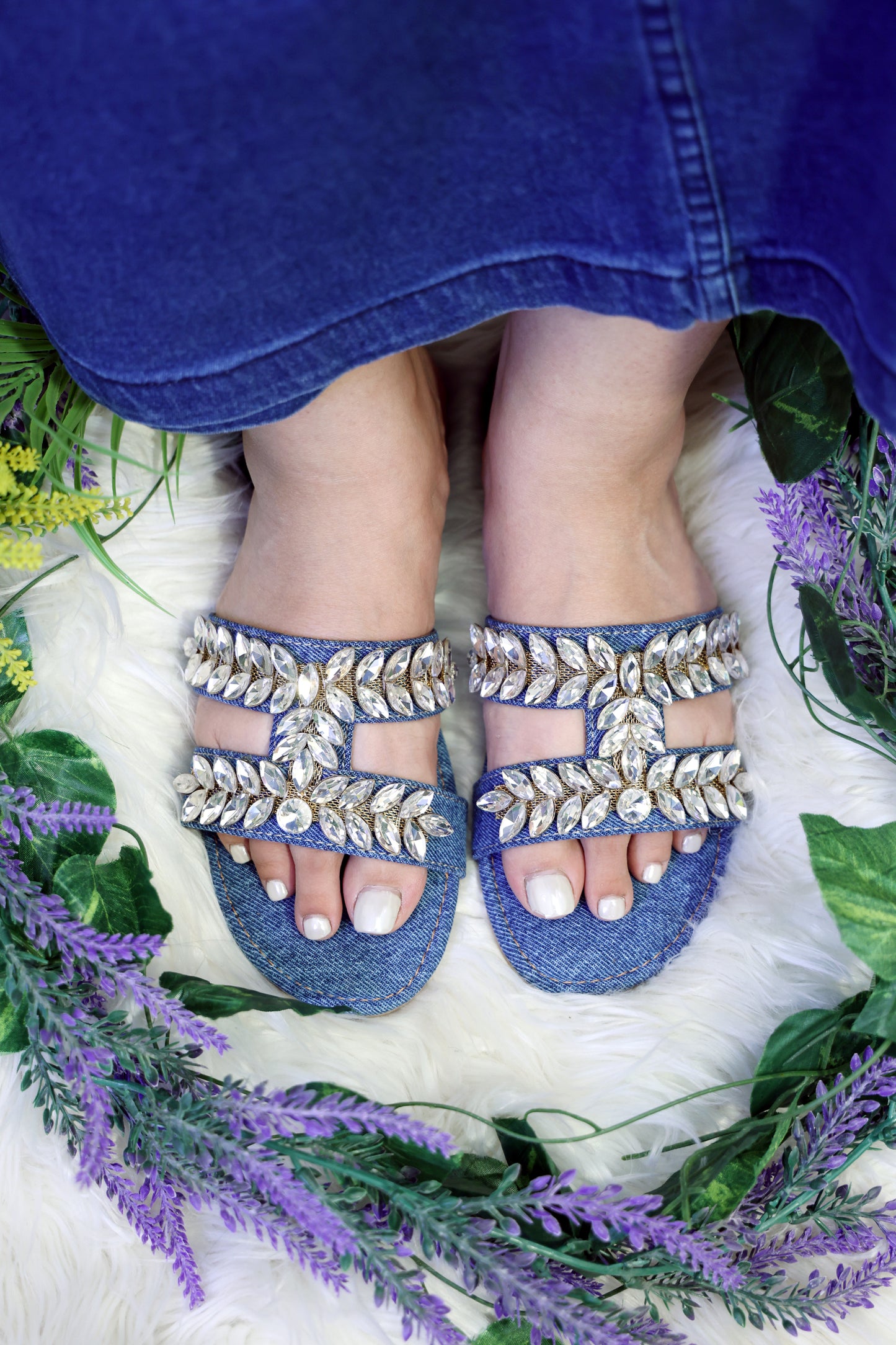 Denim Jewel Flat TT15
