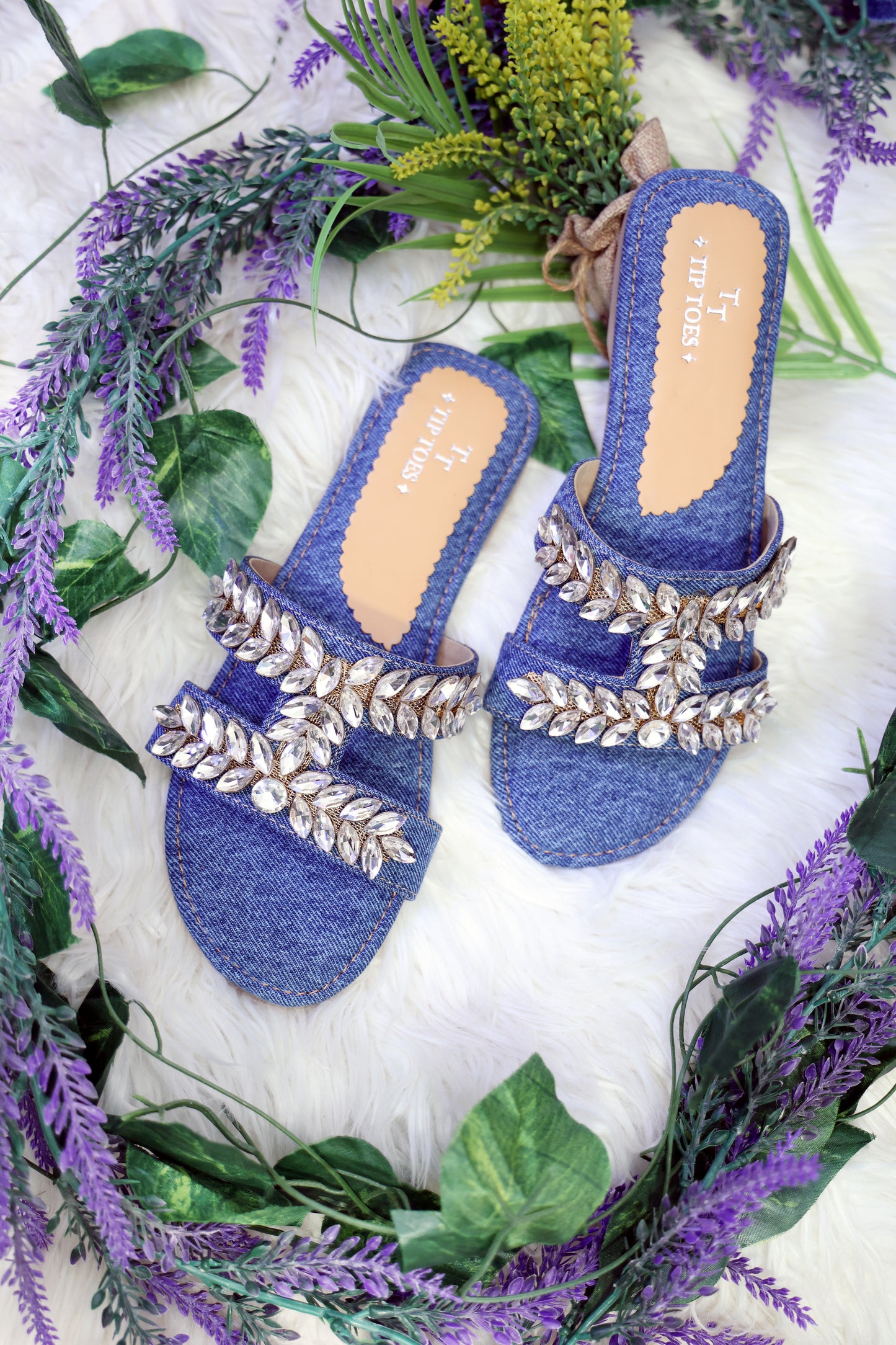 Denim Jewel Flat TT15