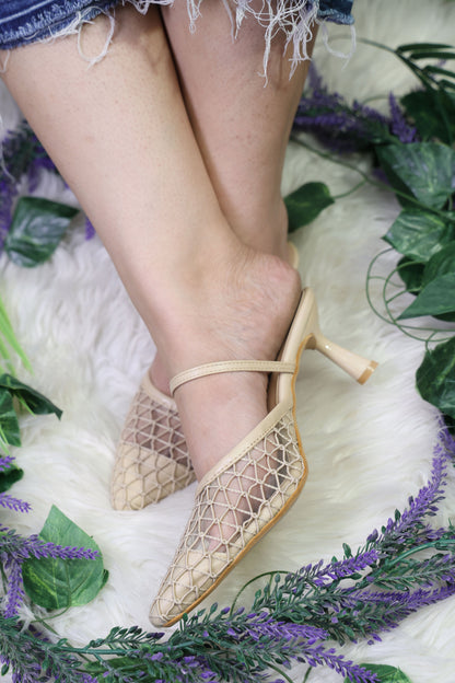 Mesh Nude Sleek Heel TT127