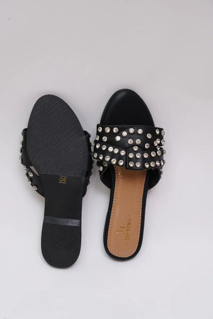 Black Pattern Pulse Flat TT22