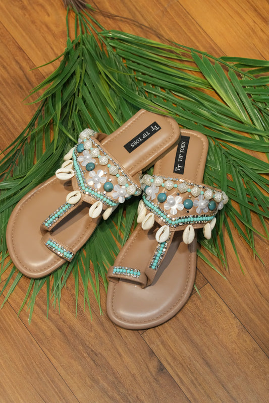 Seashell Charm Flats TT63