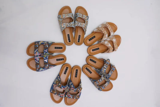 Orange Petal Pop Comfy Sandals TT83