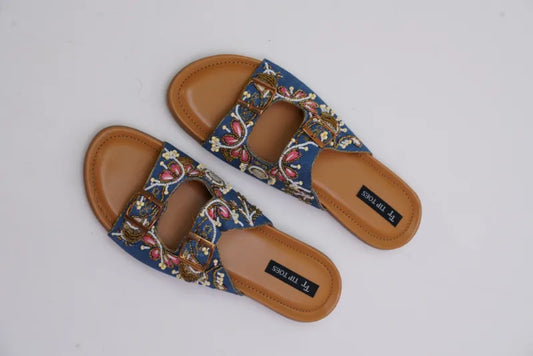 Purple Petal Pop Comfy Sandals TT80