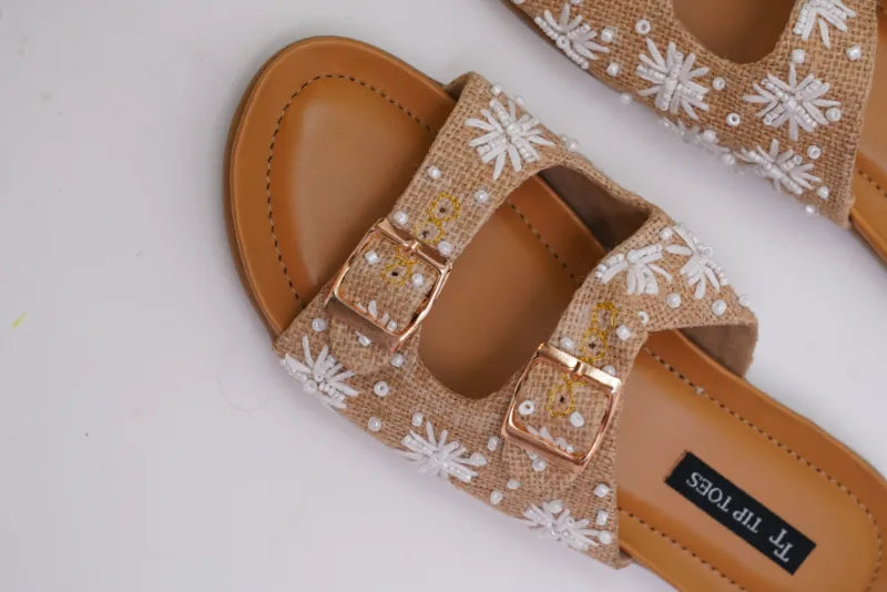 Orange Petal Pop Comfy Sandals TT83