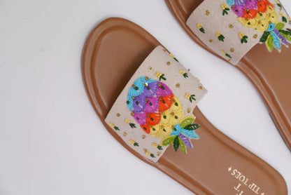 Pineapple Paradise Slip-Ons TT32