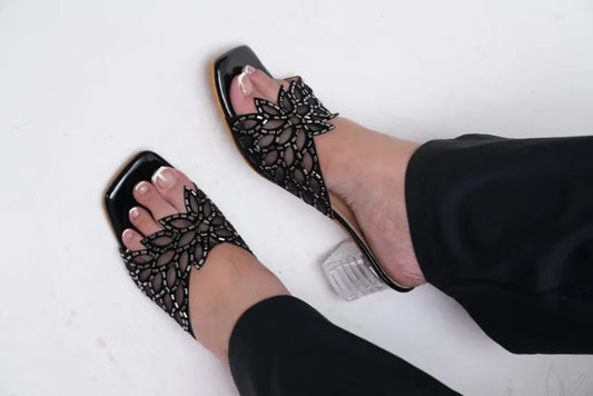 Crystal Charm Heel TT29