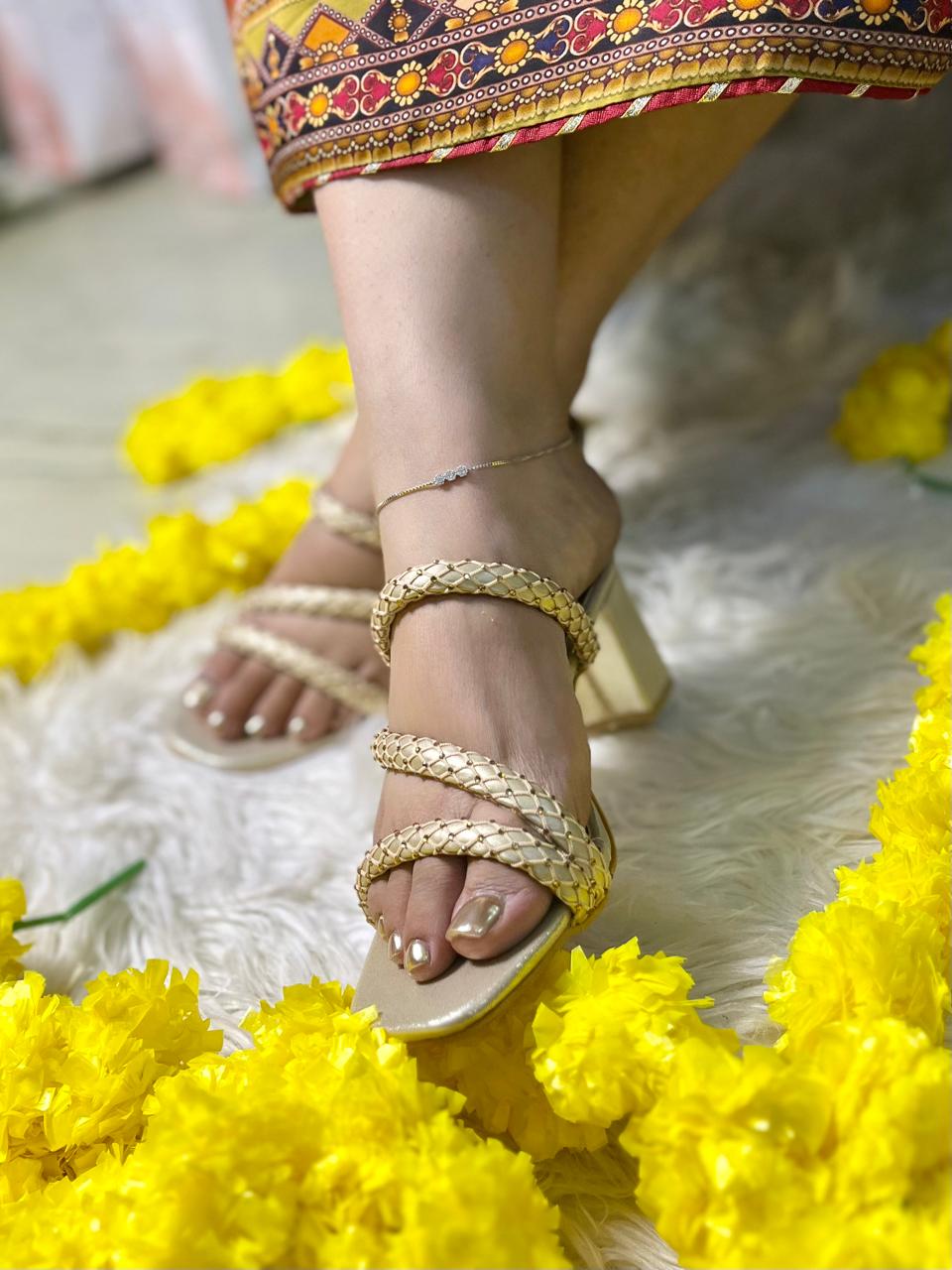 Nude Wired Heels TT164