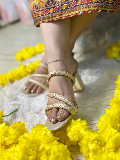 Nude Wired Heels TT164