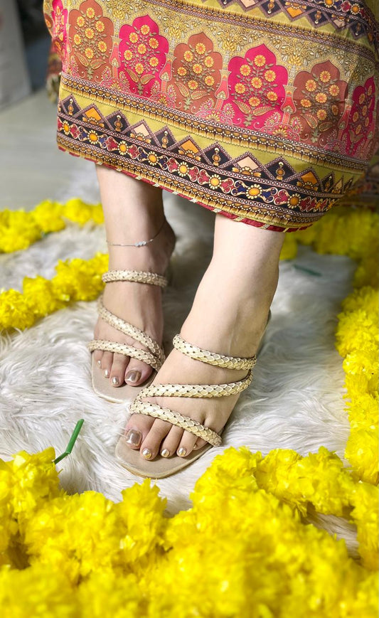 Nude Wired Heels TT164