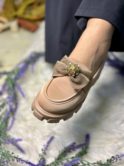 Blush Pink Loafers TT167