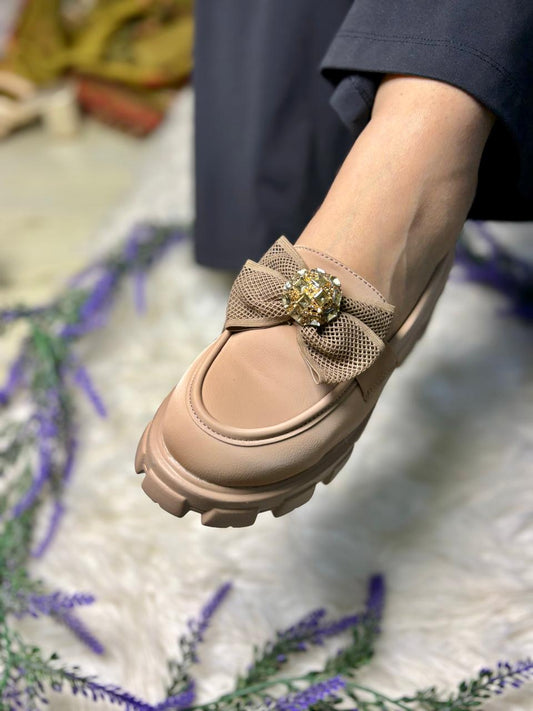 Blush Pink Loafers TT167