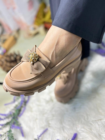 Blush Pink Loafers TT167