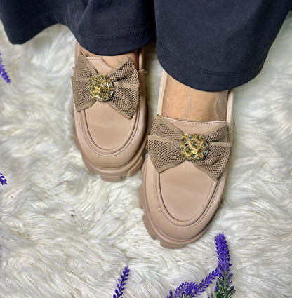 Blush Pink Loafers TT167