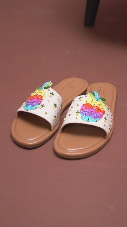 Pineapple Paradise Slip-Ons TT32