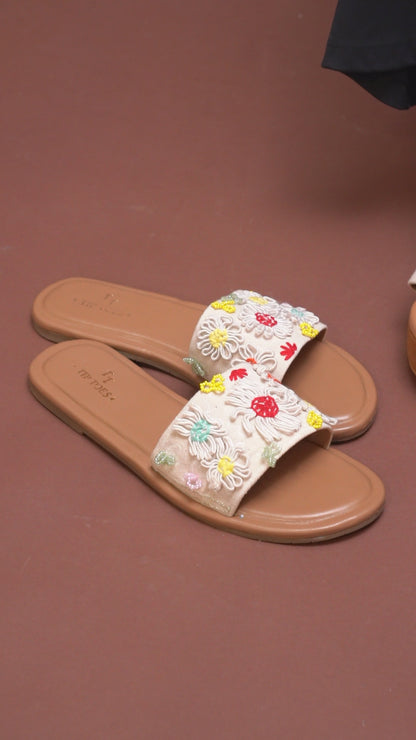 Beautiful Floral Flat TT39